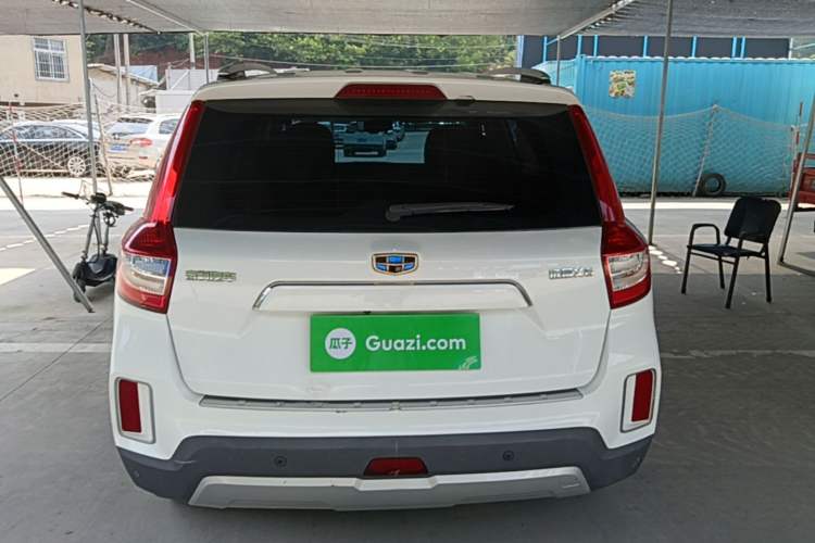 Used Geely Auto Vision X6 2016 1.8L Manual Luxury Model Rear