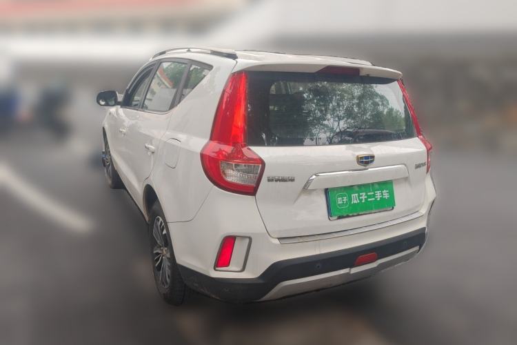 Used Geely Auto Vision X6 2016 1.3T CVT Flagship Model Rear Left 45 Deg