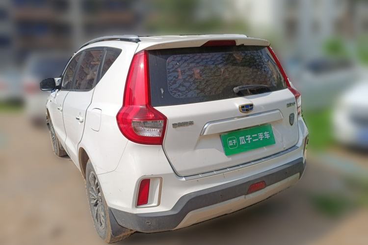 Used Geely Auto Vision X6 2016 1.3T CVT Luxury Model Rear Left 45 Deg
