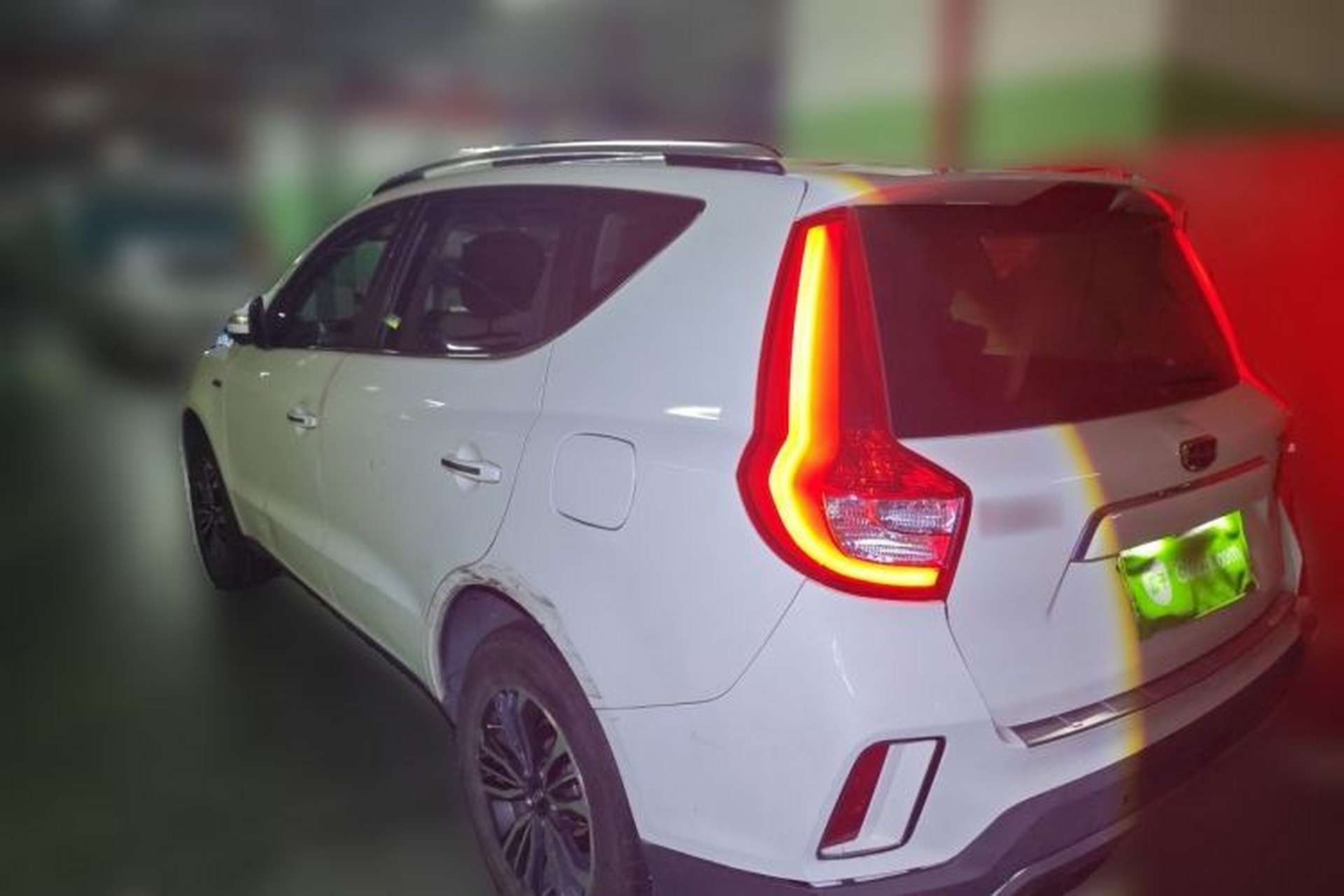 Used Geely Auto Vision X6 2016 1.3T CVT Flagship Model Rear Left 45 Deg