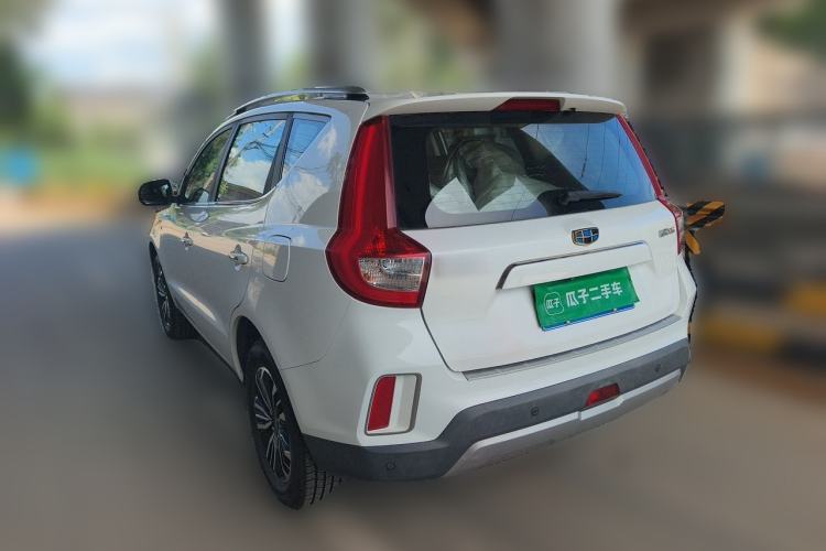 Used Geely Auto Vision X6 2016 1.3T CVT Flagship Model Rear Left 45 Deg