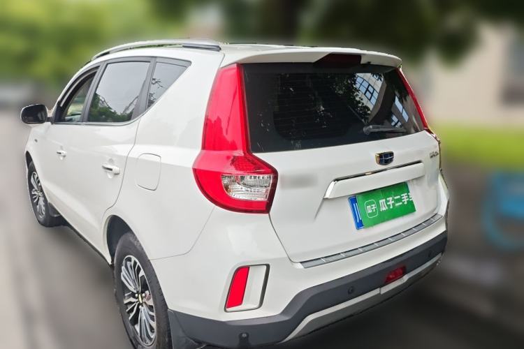 Used Geely Auto Vision X6 2016 1.3T CVT Luxury Model Rear Left 45 Deg