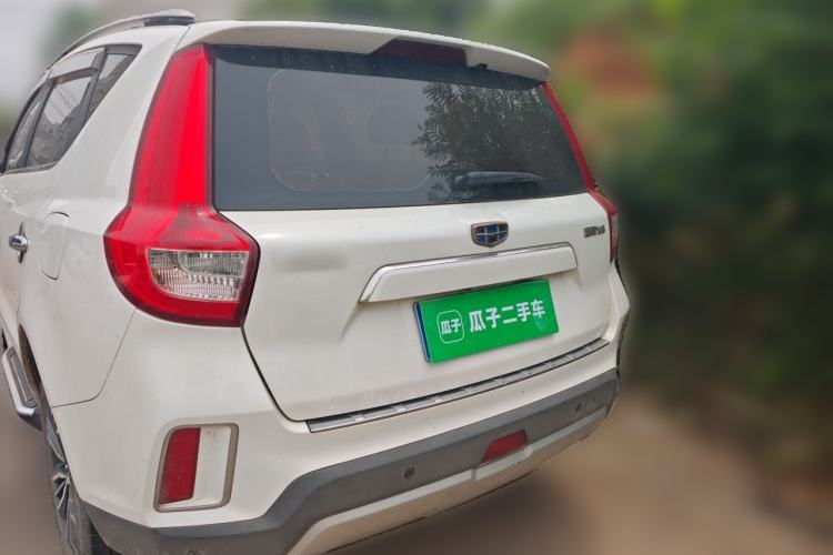 Used Geely Auto Vision X6 2016 1.8L Manual Luxury Model Rear Left 45 Deg