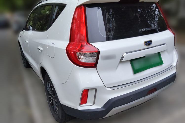 Used Geely Auto Vision X6 2016 1.3T CVT Luxury Model Rear Left 45 Deg