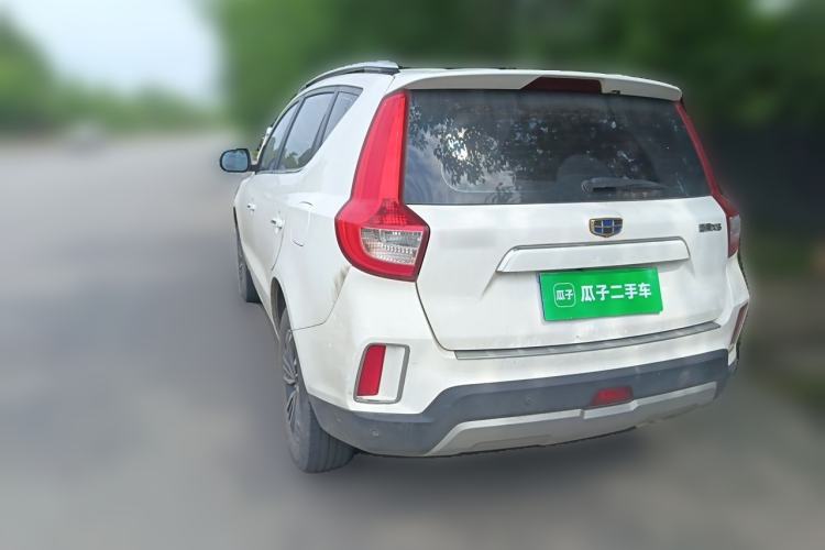 Used Geely Auto Vision X6 2016 1.8L Manual Luxury Model Rear Left 45 Deg