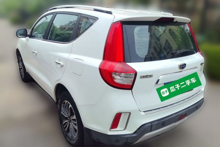 Used Geely Auto Vision X6 2016 1.8L Manual Luxury Model Rear Left 45 Deg