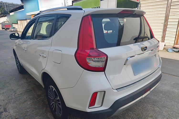 Used Geely Auto Vision X6 2016 1.3T CVT Luxury Model Rear Left 45 Deg