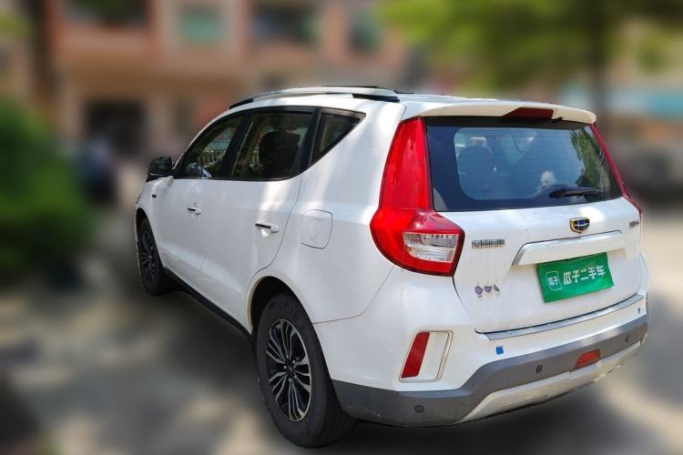 Used Geely Auto Vision X6 2016 1.3T CVT Flagship Model Rear Left 45 Deg