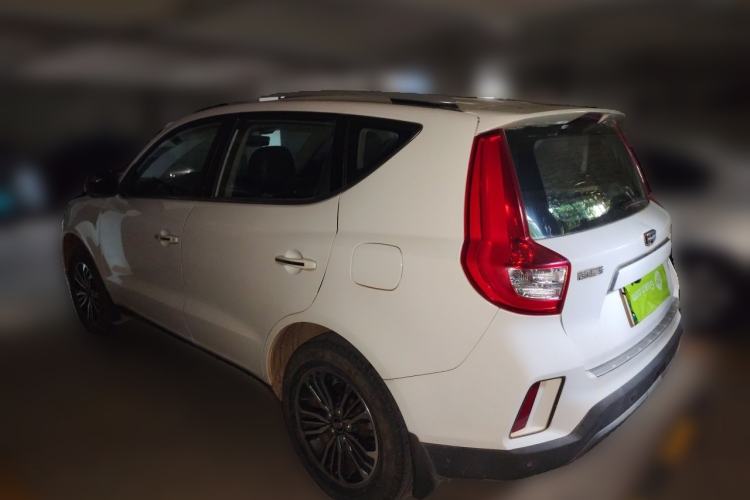 Used Geely Auto Vision X6 2016 1.8L Manual Luxury Model Rear Left 45 Deg
