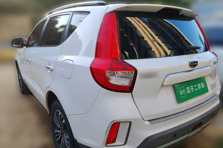 Used Geely Auto Vision X6 2016 1.3T CVT Flagship Model Rear Left 45 Deg