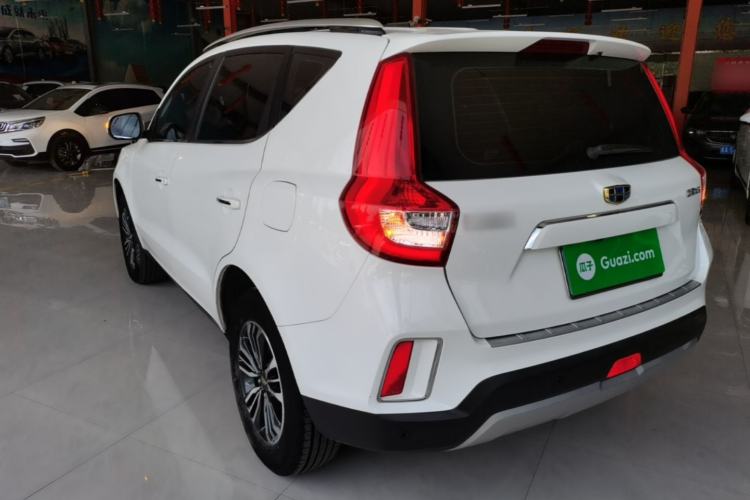 Used Geely Auto Vision X6 2016 1.8L Manual Luxury Model Rear Left 45 Deg