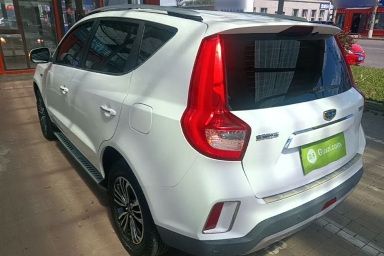 Used Geely Auto Vision X6 2016 1.3T CVT Flagship Model Rear Left 45 Deg