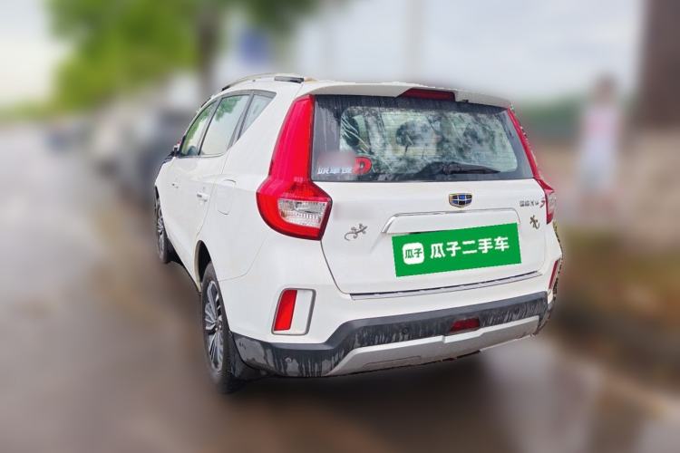 Used Geely Auto Vision X6 2016 1.8L Manual Luxury Model Rear Left 45 Deg