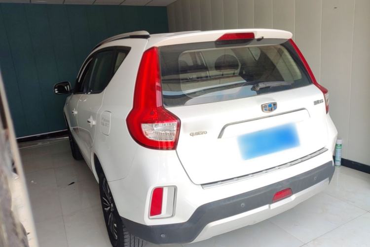 Used Geely Auto Vision X6 2016 1.3T CVT Flagship Model Rear Left 45 Deg