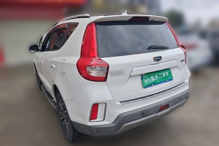Used Geely Auto Vision X6 2016 1.3T CVT Flagship Model Rear Left 45 Deg