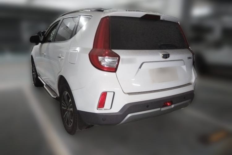 Used Geely Auto Vision X6 2016 1.8L Manual Luxury Model Rear Left 45 Deg