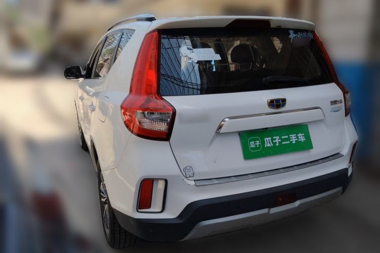 Used Geely Auto Vision X6 2016 1.8L Manual Luxury Model Rear Left 45 Deg
