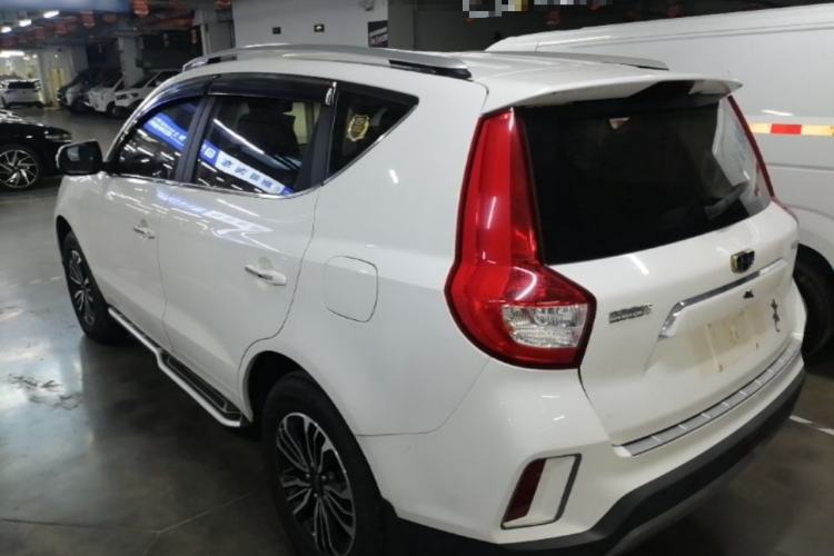 Used Geely Auto Vision X6 2016 1.8L Manual Luxury Model Rear Left 45 Deg