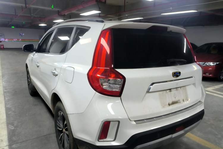 Used Geely Auto Vision X6 2016 1.8L Manual Luxury Model Rear Left 45 Deg