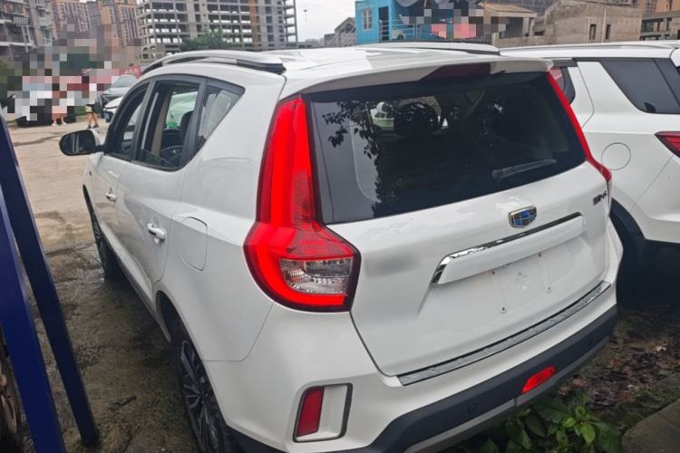 Used Geely Auto Vision X6 2016 1.3T CVT Flagship Model Rear Left 45 Deg