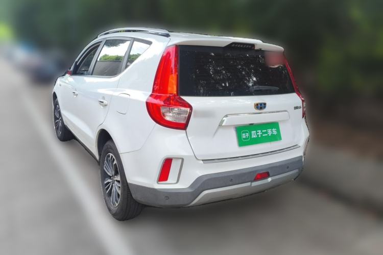 Used Geely Auto Vision X6 2016 1.3T CVT Flagship Model Rear Left 45 Deg