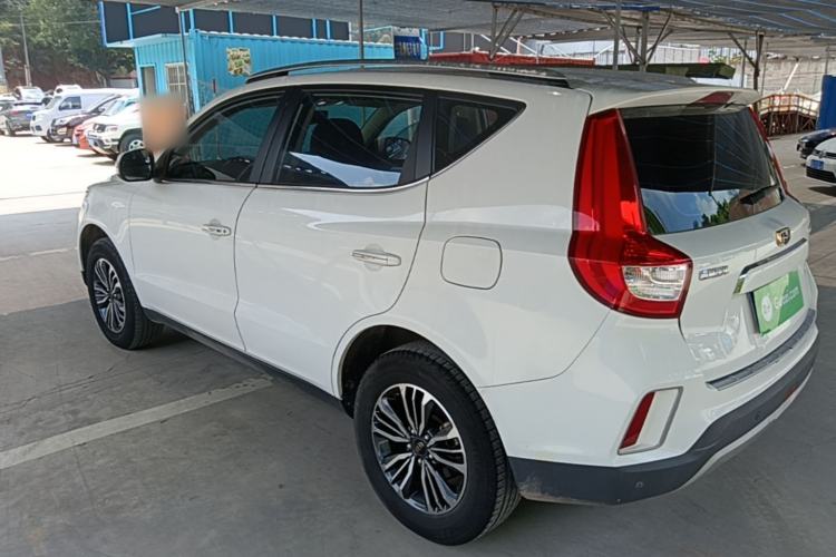 Used Geely Auto Vision X6 2016 1.8L Manual Luxury Model Rear Left 45 Deg