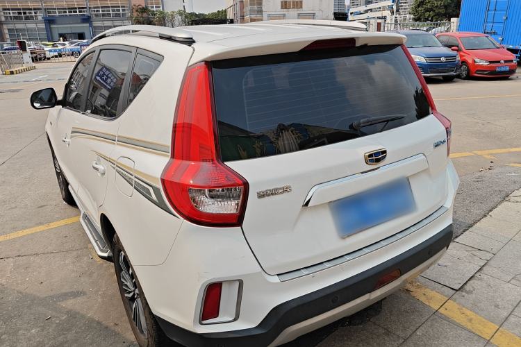 Used Geely Auto Vision X6 2016 1.3T CVT Flagship Model Rear Left 45 Deg