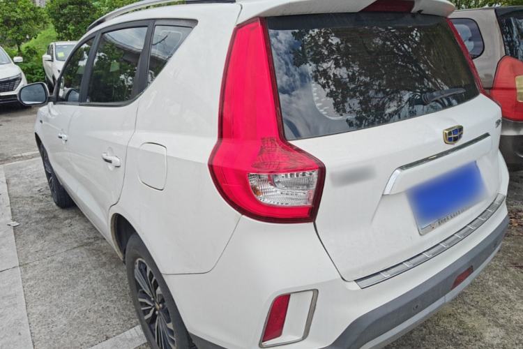 Used Geely Auto Vision X6 2016 1.3T CVT Luxury Model Rear Left 45 Deg