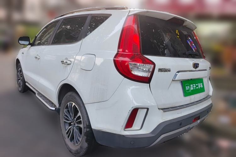Used Geely Auto Vision X6 2016 1.3T CVT Luxury Model Rear Left 45 Deg