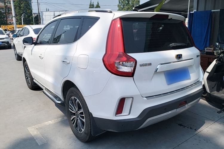 Used Geely Auto Vision X6 2016 1.8L Manual Luxury Model Rear Left 45 Deg