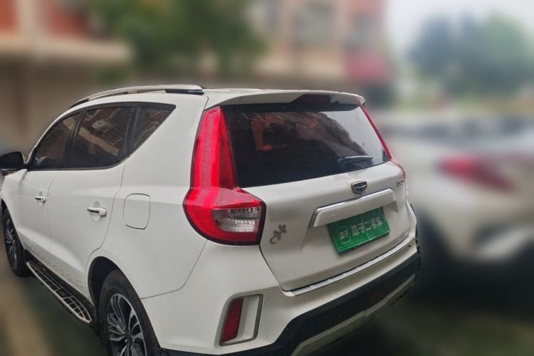 Used Geely Auto Vision X6 2016 1.8L Manual Luxury Model Rear Left 45 Deg