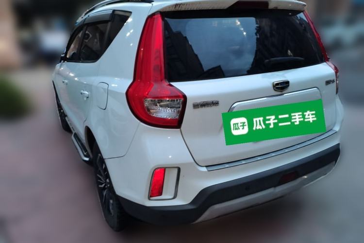 Used Geely Auto Vision X6 2016 1.8L Manual Luxury Model Rear Left 45 Deg