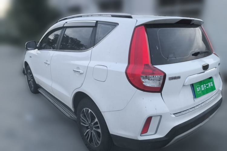 Used Geely Auto Vision X6 2016 1.3T CVT Flagship Model Rear Left 45 Deg