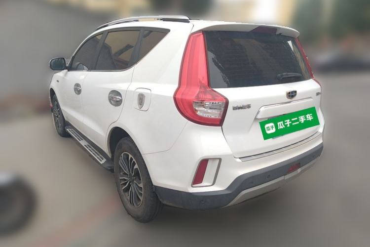 Used Geely Auto Vision X6 2016 1.3T CVT Flagship Model Rear Left 45 Deg