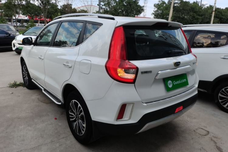 Used Geely Auto Vision X6 2016 1.8L Manual Luxury Model Rear Left 45 Deg