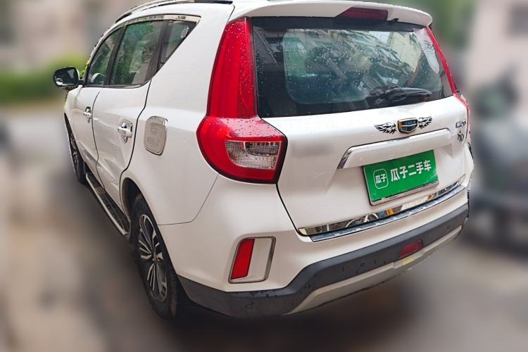 Used Geely Auto Vision X6 2016 1.8L Manual Luxury Model Rear Left 45 Deg