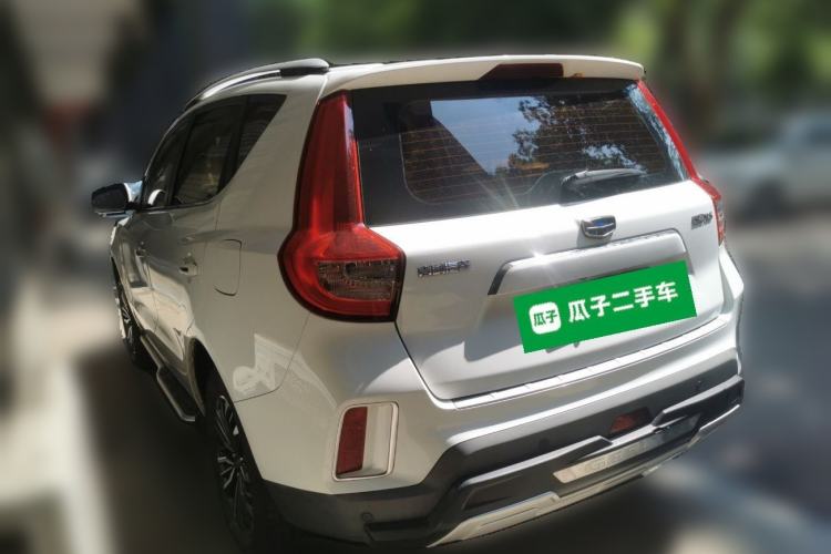 Used Geely Auto Vision X6 2016 1.8L Manual Luxury Model Rear Left 45 Deg