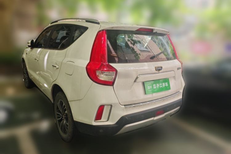 Used Geely Auto Vision X6 2016 1.3T CVT Flagship Model Rear Left 45 Deg