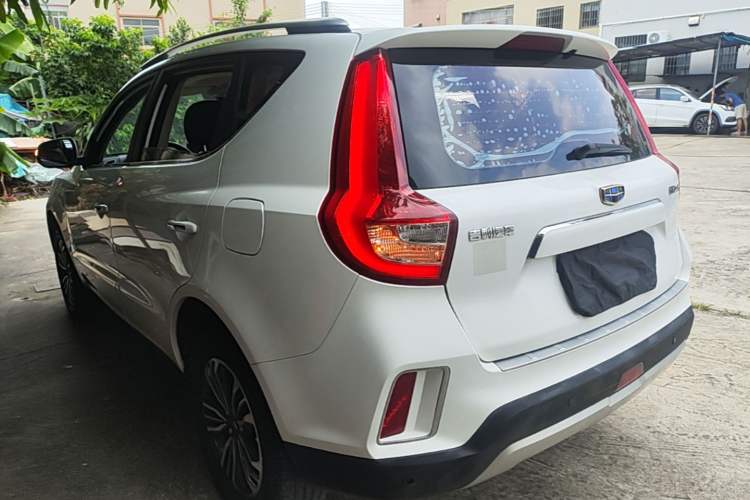 Used Geely Auto Vision X6 2016 1.3T CVT Luxury Model Rear Left 45 Deg