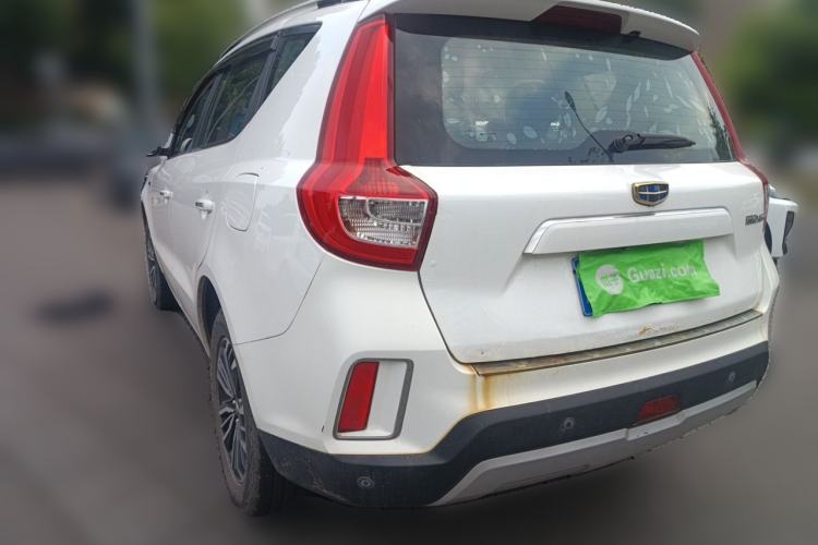 Used Geely Auto Vision X6 2016 1.3T CVT Flagship Model Rear Left 45 Deg