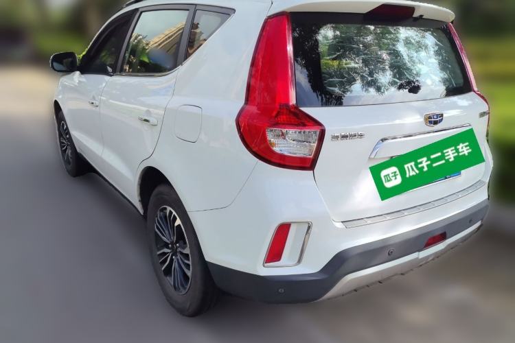Used Geely Auto Vision X6 2016 1.8L Manual Luxury Model Rear Left 45 Deg
