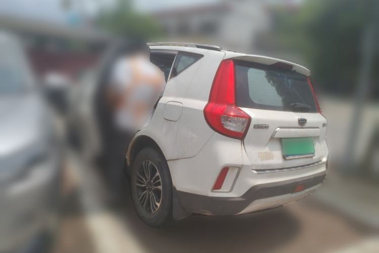 Used Geely Auto Vision X6 2016 1.3T CVT Flagship Model Rear Left 45 Deg