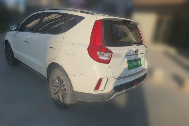 Used Geely Auto Vision X6 2016 1.8L Manual Luxury Model Rear Left 45 Deg