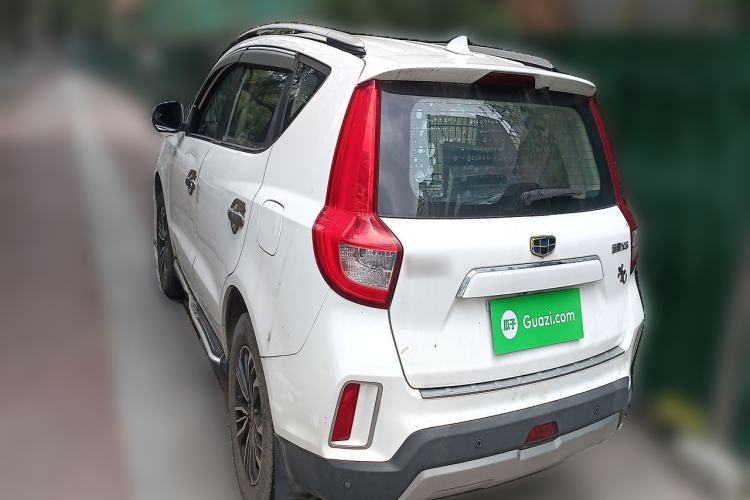 Used Geely Auto Vision X6 2016 1.8L Manual Luxury Model Rear Left 45 Deg