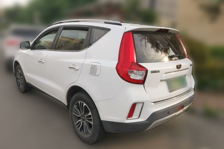 Used Geely Auto Vision X6 2016 1.8L Manual Luxury Model Rear Left 45 Deg