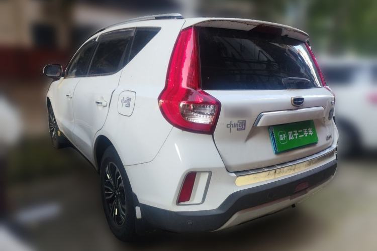 Used Geely Auto Vision X6 2016 1.8L Manual Luxury Model Rear Left 45 Deg