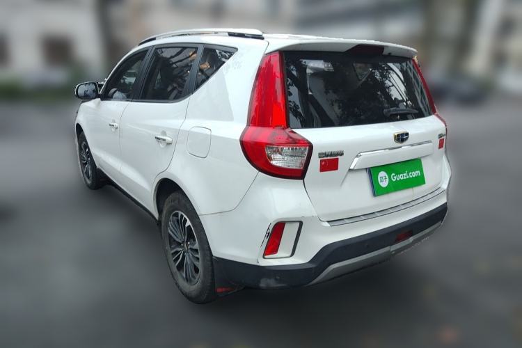 Used Geely Auto Vision X6 2016 1.8L Manual Luxury Model Rear Left 45 Deg