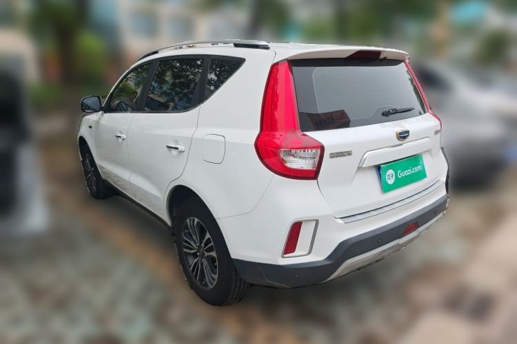 Used Geely Auto Vision X6 2016 1.3T CVT Flagship Model Rear Left 45 Deg