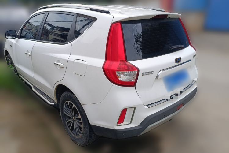 Used Geely Auto Vision X6 2016 1.3T CVT Flagship Model Rear Left 45 Deg