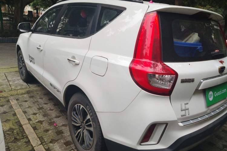 Used Geely Auto Vision X6 2016 1.8L Manual Luxury Model Rear Left 45 Deg
